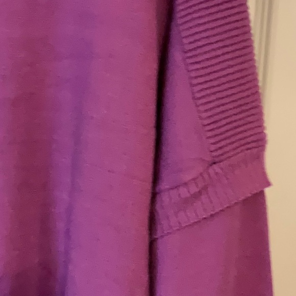 DG2 by Diane Gilman Women SoftEase Knit Ottoman Stitch Shoulder Sweater Size 2X - Picture 11 of 13